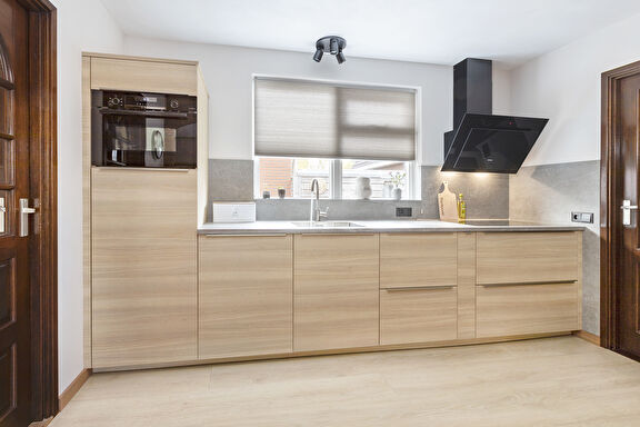 Moderne eiken keuken
