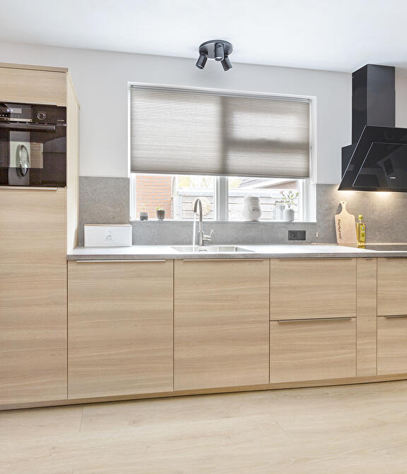 Moderne eiken keuken